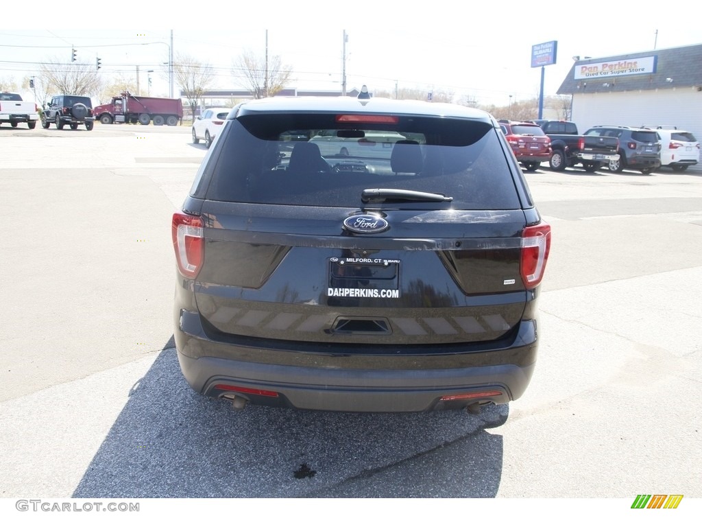 2017 Explorer Police Interceptor AWD - Shadow Black / Ebony Black photo #6