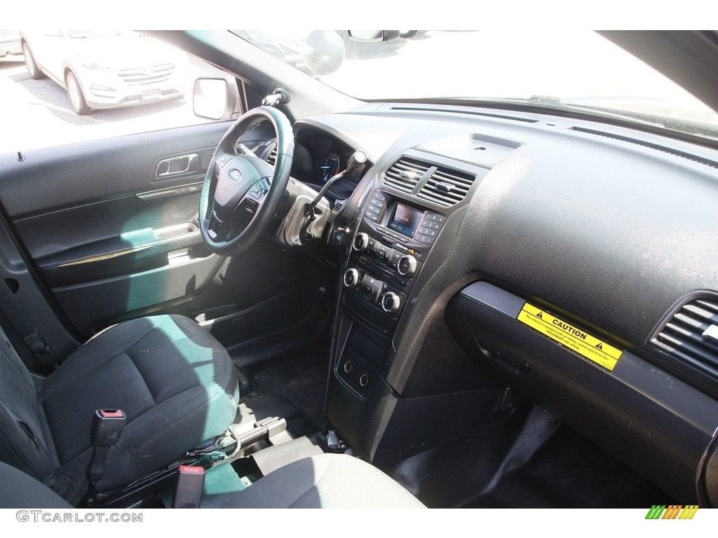 2017 Explorer Police Interceptor AWD - Shadow Black / Ebony Black photo #14