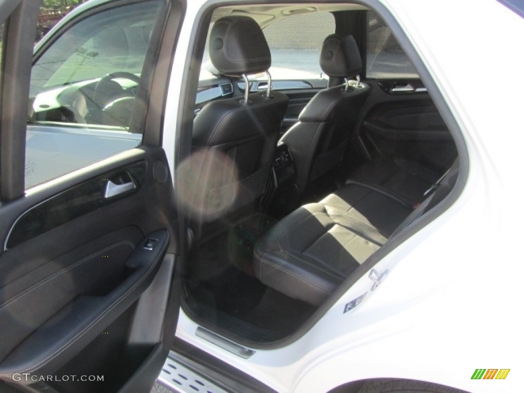2014 ML 350 4Matic - Polar White / Black photo #19