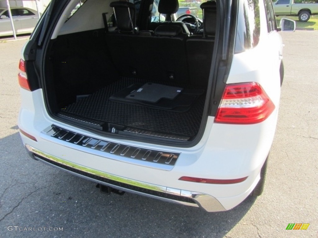 2014 ML 350 4Matic - Polar White / Black photo #20