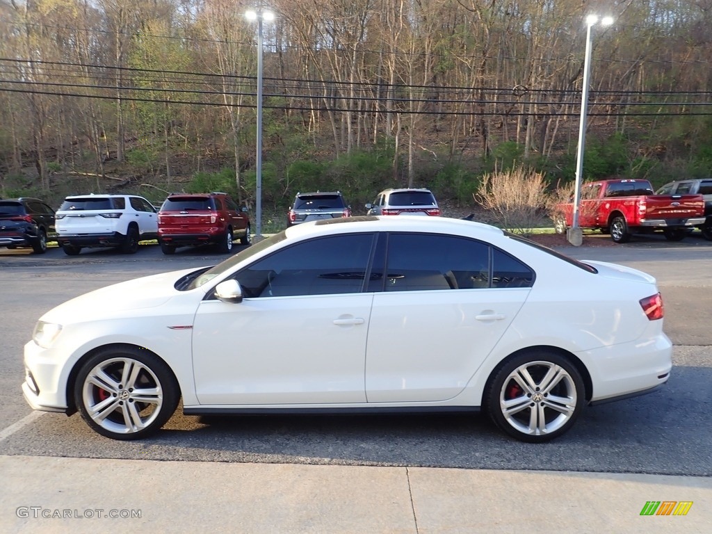 Pure White 2017 Volkswagen Jetta GLI 2.0T Exterior Photo #144167692