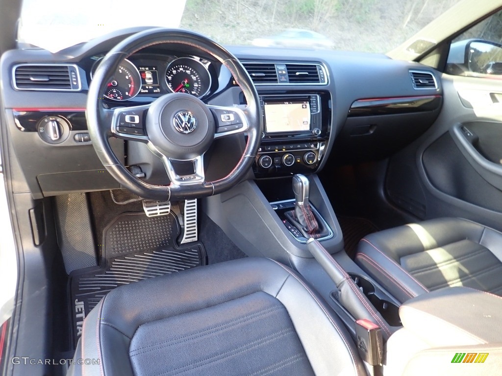 Titan Black Interior 2017 Volkswagen Jetta GLI 2.0T Photo #144168001