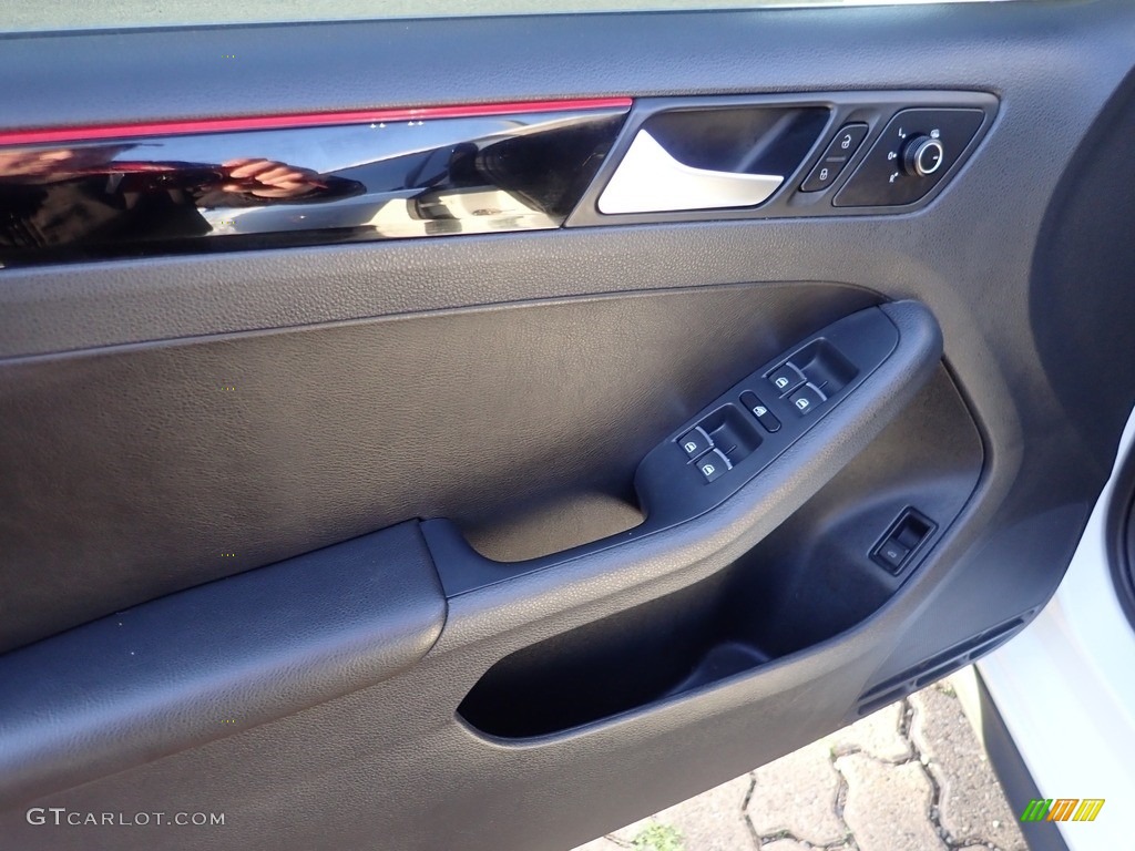 2017 Volkswagen Jetta GLI 2.0T Titan Black Door Panel Photo #144168055