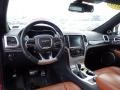 2016 Jeep Grand Cherokee SRT Premium Laguna Black/Sepia Interior Dashboard Photo