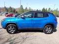 Laser Blue Pearl 2022 Jeep Compass Trailhawk 4x4 Exterior