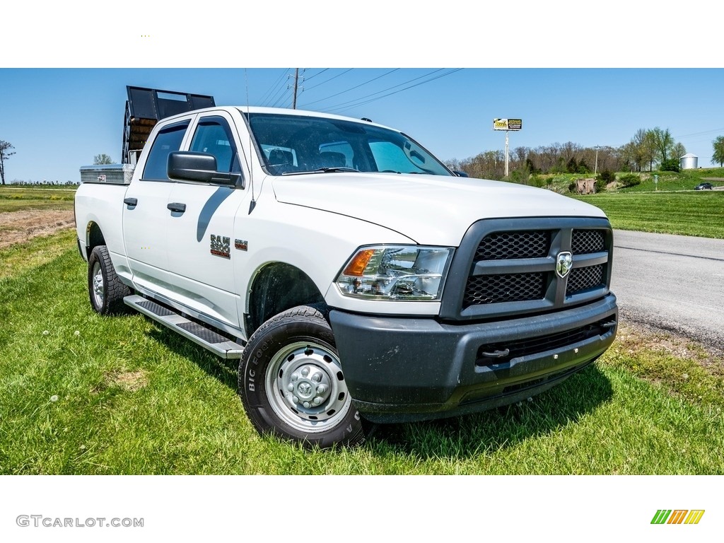 Bright White 2013 Ram 2500 Tradesman Crew Cab 4x4 Exterior Photo #144169699