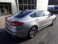 2020 Iconic Silver Ford Fusion SE AWD  photo #2