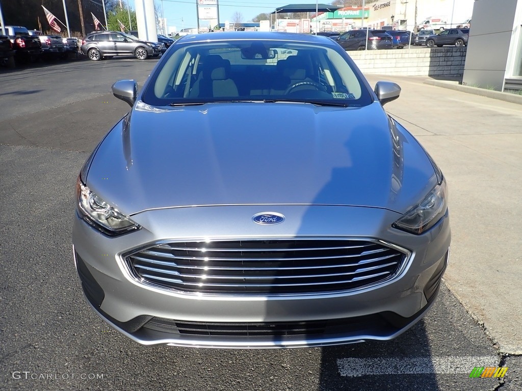 2020 Fusion SE AWD - Iconic Silver / Ebony photo #8