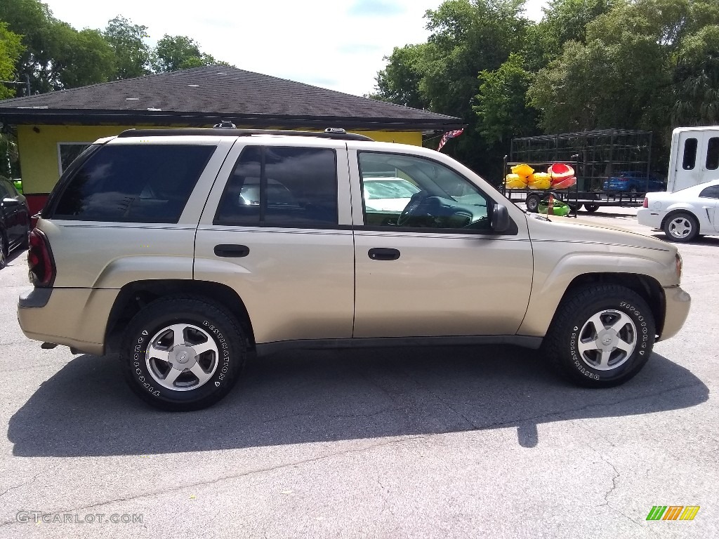 2005 TrailBlazer LS - Sandstone Metallic / Light Cashmere/Ebony photo #2