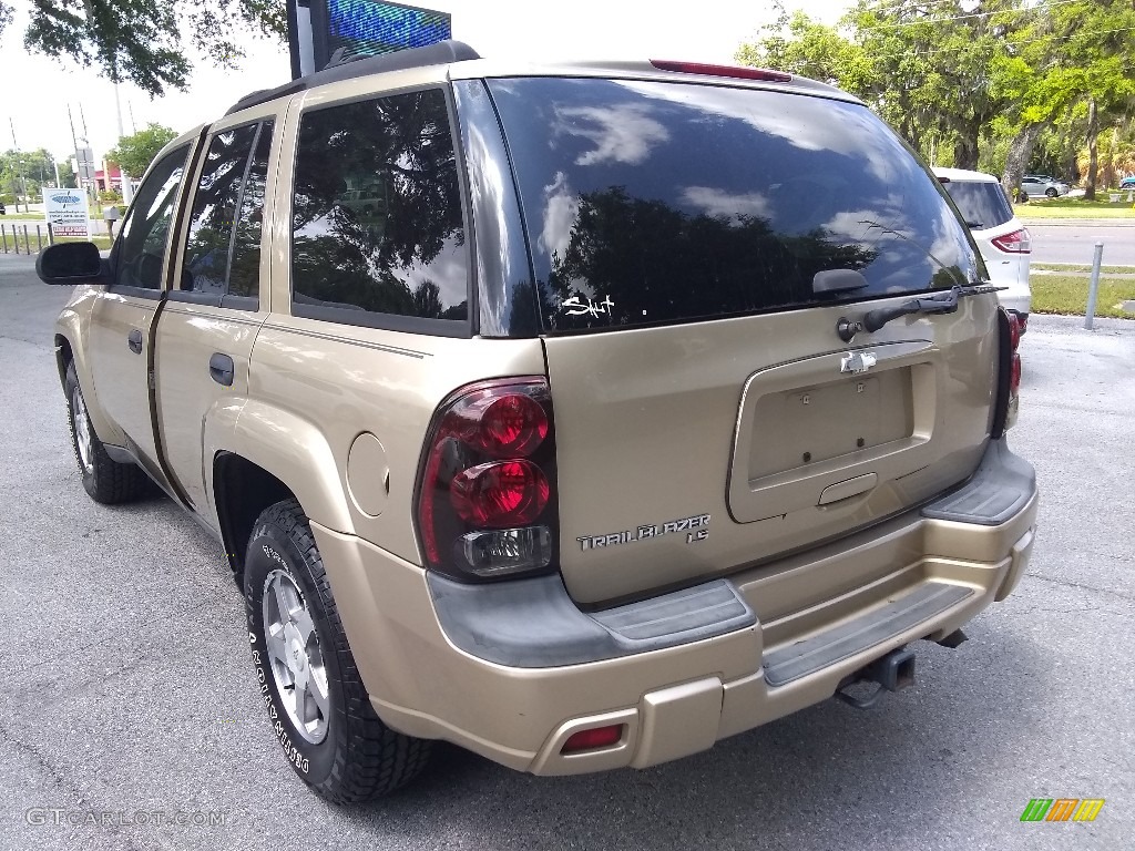 2005 TrailBlazer LS - Sandstone Metallic / Light Cashmere/Ebony photo #5