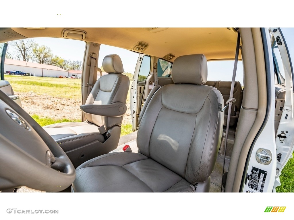 2005 Sienna LE - Natural White / Taupe photo #12