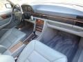1990 Mercedes-Benz 420 SEL Gray Interior Interior Photo