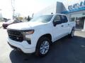 Summit White - Silverado 1500 Custom Crew Cab 4x4 Photo No. 10