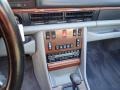 1990 Mercedes-Benz 420 SEL Gray Interior Controls Photo