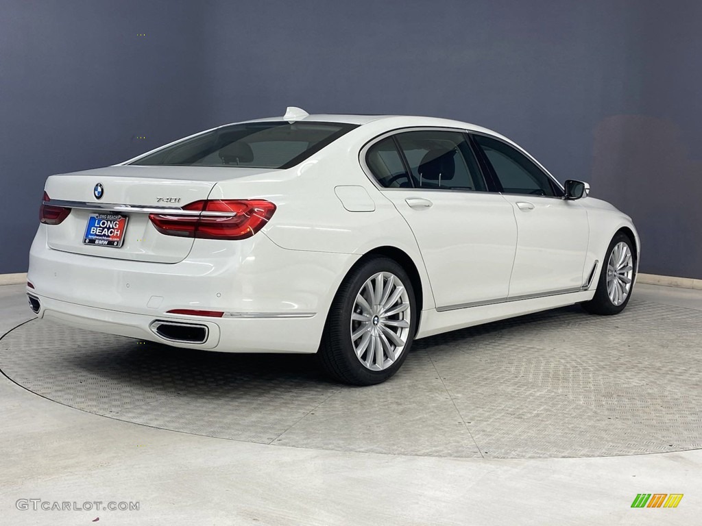 2019 7 Series 740i Sedan - Alpine White / Black photo #5