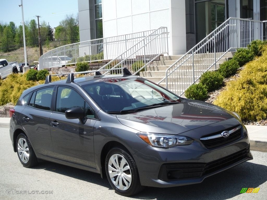 Magnetite Gray Metallic 2020 Subaru Impreza 5-Door Exterior Photo #144171814