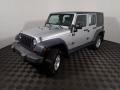 2008 Bright Silver Metallic Jeep Wrangler Unlimited X 4x4  photo #8