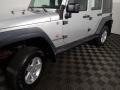 2008 Bright Silver Metallic Jeep Wrangler Unlimited X 4x4  photo #9