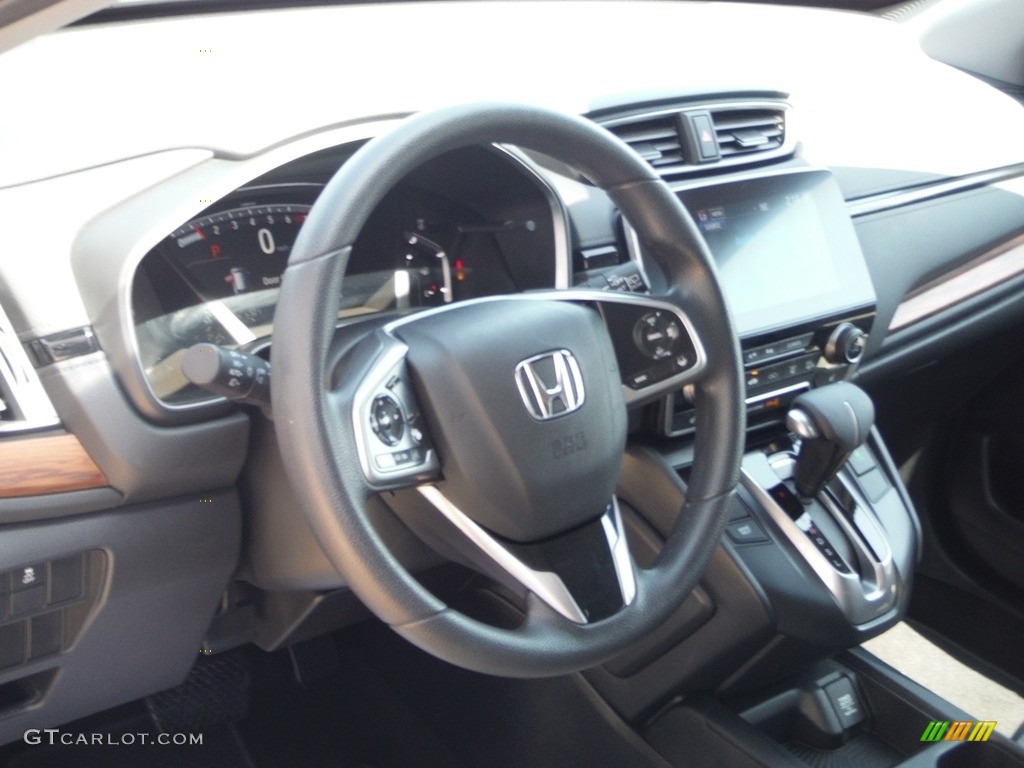 2019 CR-V EX AWD - Gunmetal Metallic / Gray photo #14