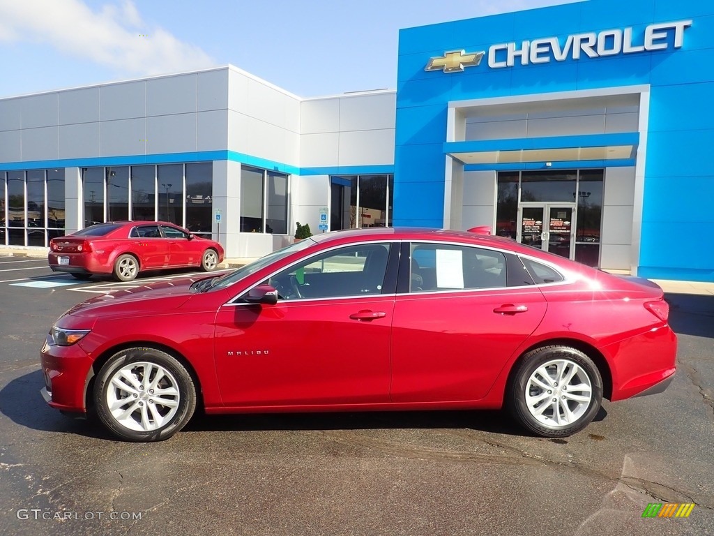 2018 Malibu LT - Cajun Red Tintcoat / Jet Black photo #3