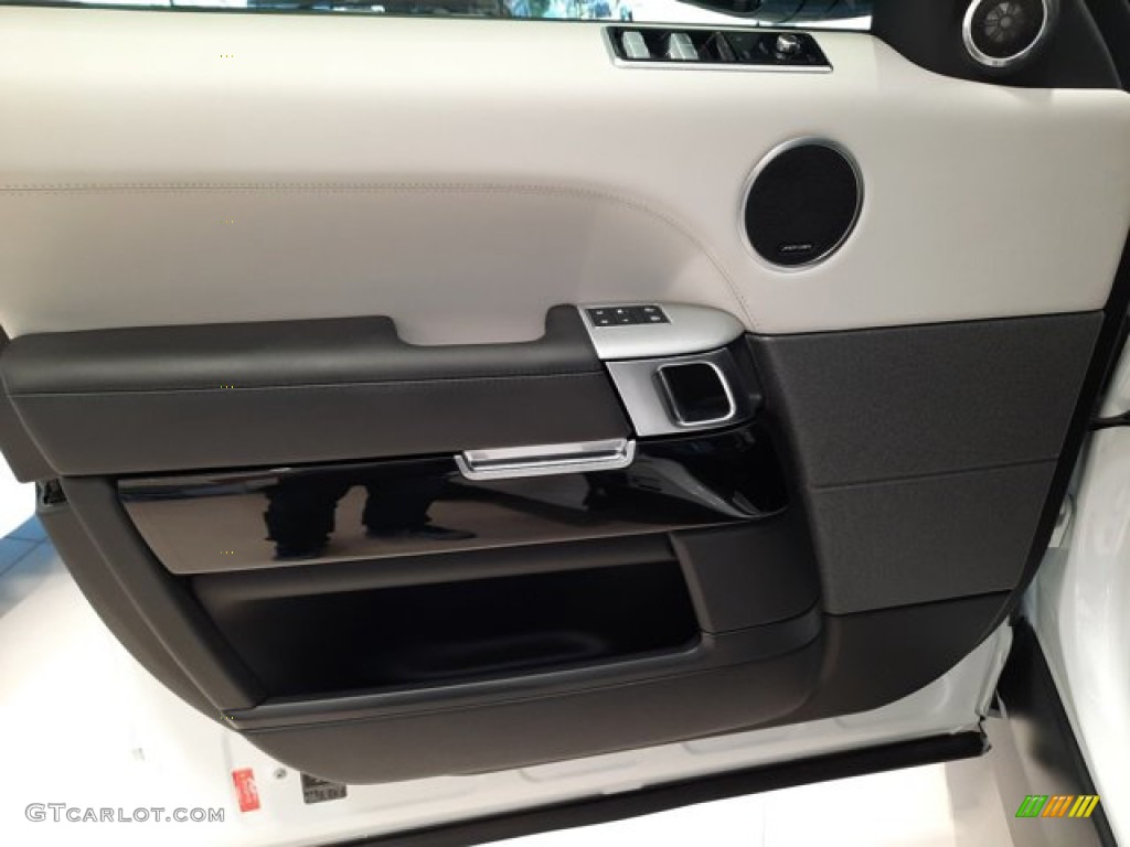 2022 Land Rover Range Rover Sport SVR Cirrus/Ebony Door Panel Photo #144173611