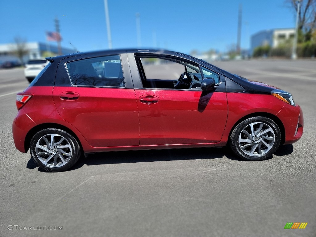 Ruby Flare Pearl 2018 Toyota Yaris 5-Door SE Exterior Photo #144173617