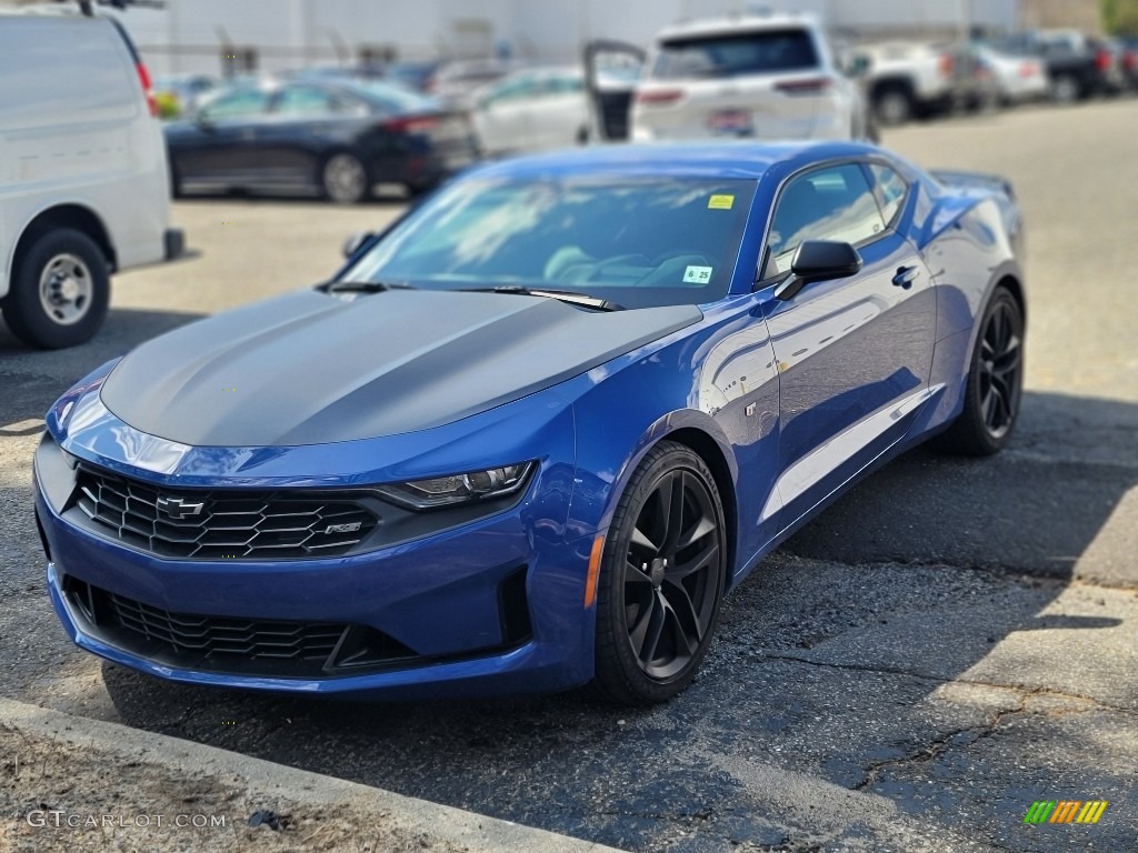 2019 Camaro LT Coupe - Riverside Blue Metallic / Jet Black photo #1