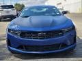 2019 Riverside Blue Metallic Chevrolet Camaro LT Coupe  photo #2