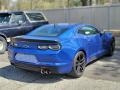 2019 Riverside Blue Metallic Chevrolet Camaro LT Coupe  photo #4