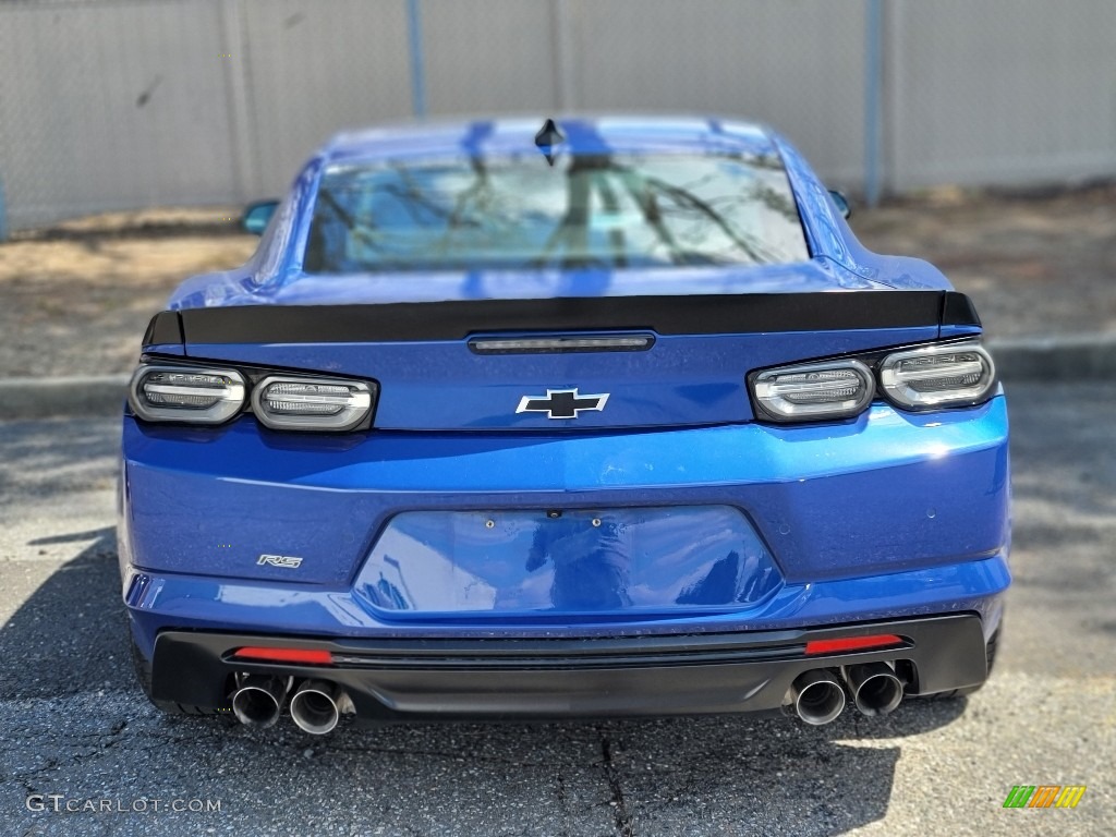 2019 Camaro LT Coupe - Riverside Blue Metallic / Jet Black photo #5