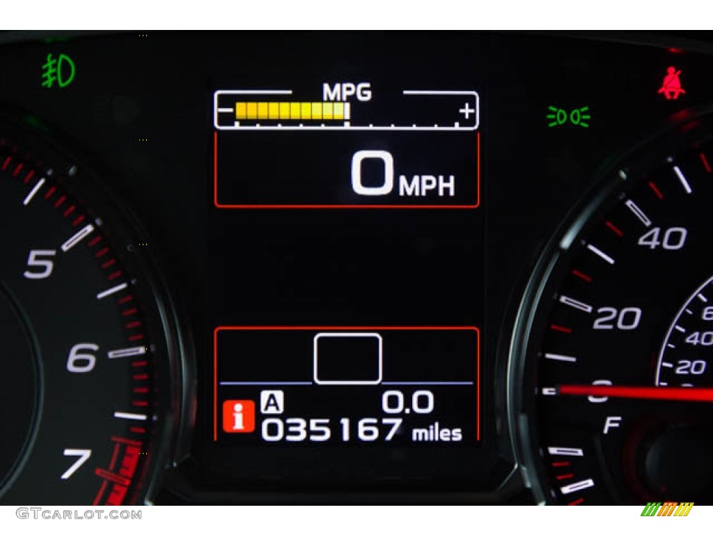 2019 WRX Limited - Pure Red / Carbon Black photo #6