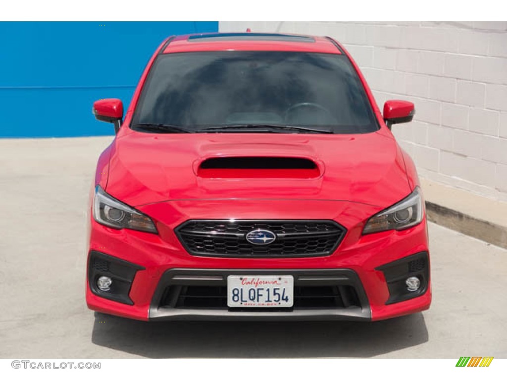2019 WRX Limited - Pure Red / Carbon Black photo #7