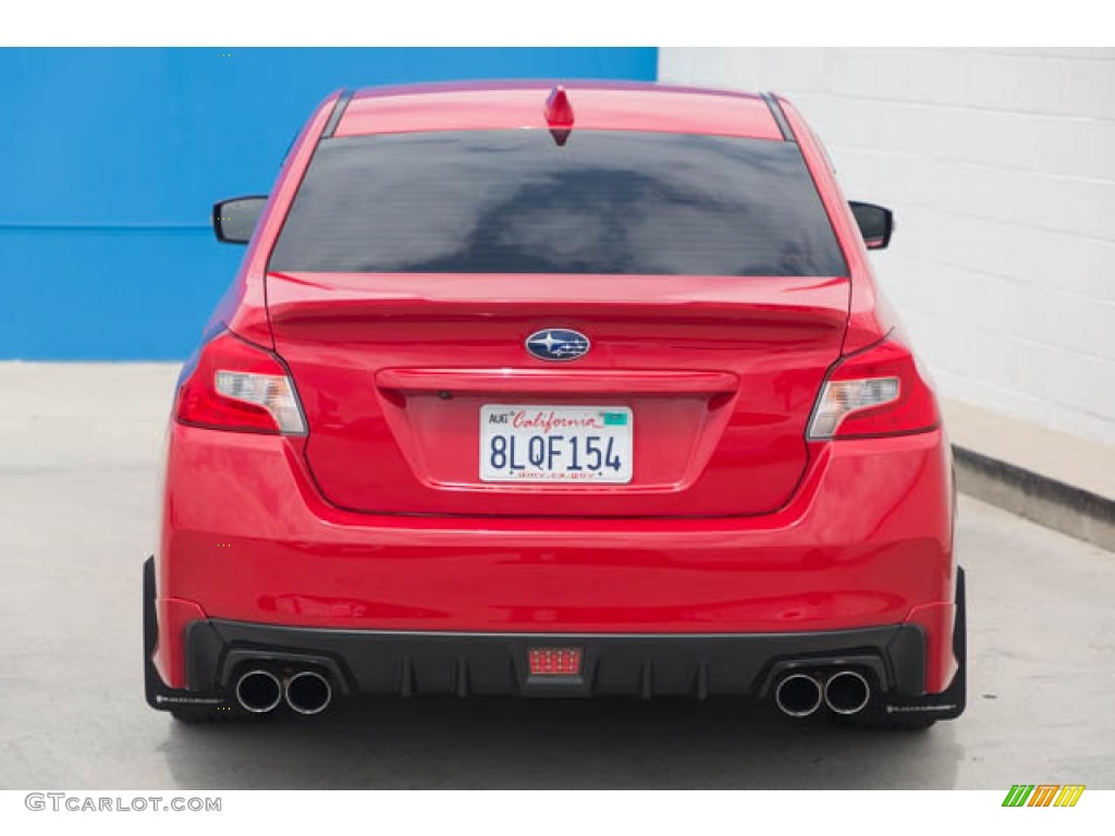 2019 WRX Limited - Pure Red / Carbon Black photo #9