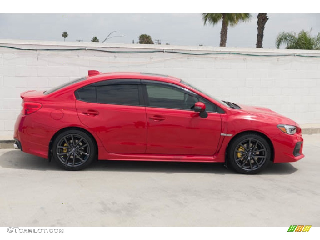 2019 WRX Limited - Pure Red / Carbon Black photo #12