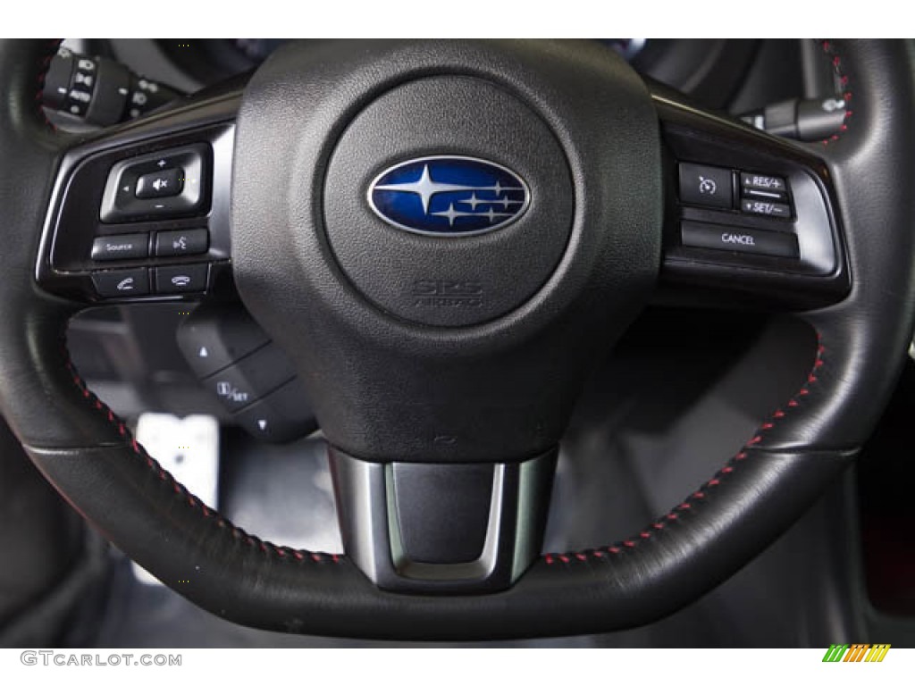 2019 WRX Limited - Pure Red / Carbon Black photo #13