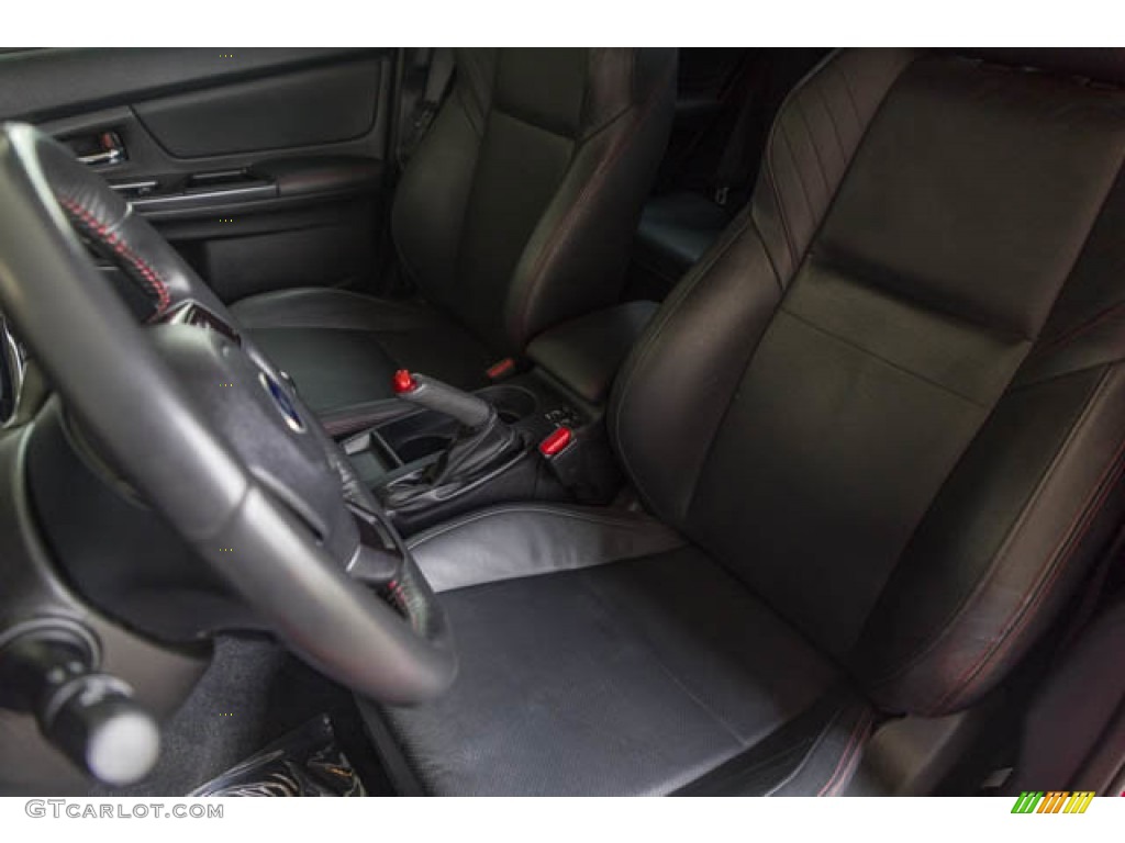 2019 WRX Limited - Pure Red / Carbon Black photo #15