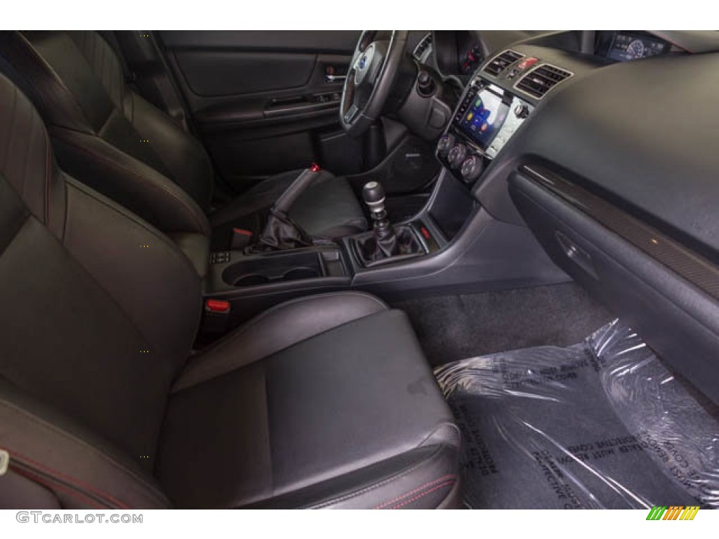 2019 WRX Limited - Pure Red / Carbon Black photo #21