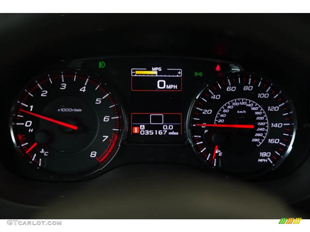 2019 Subaru WRX Limited Gauges Photo #144174524