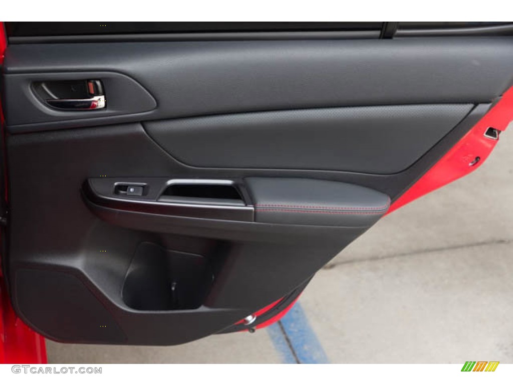 2019 WRX Limited - Pure Red / Carbon Black photo #31