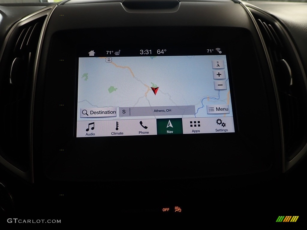 2019 Edge SEL AWD - Oxford White / Dune photo #2