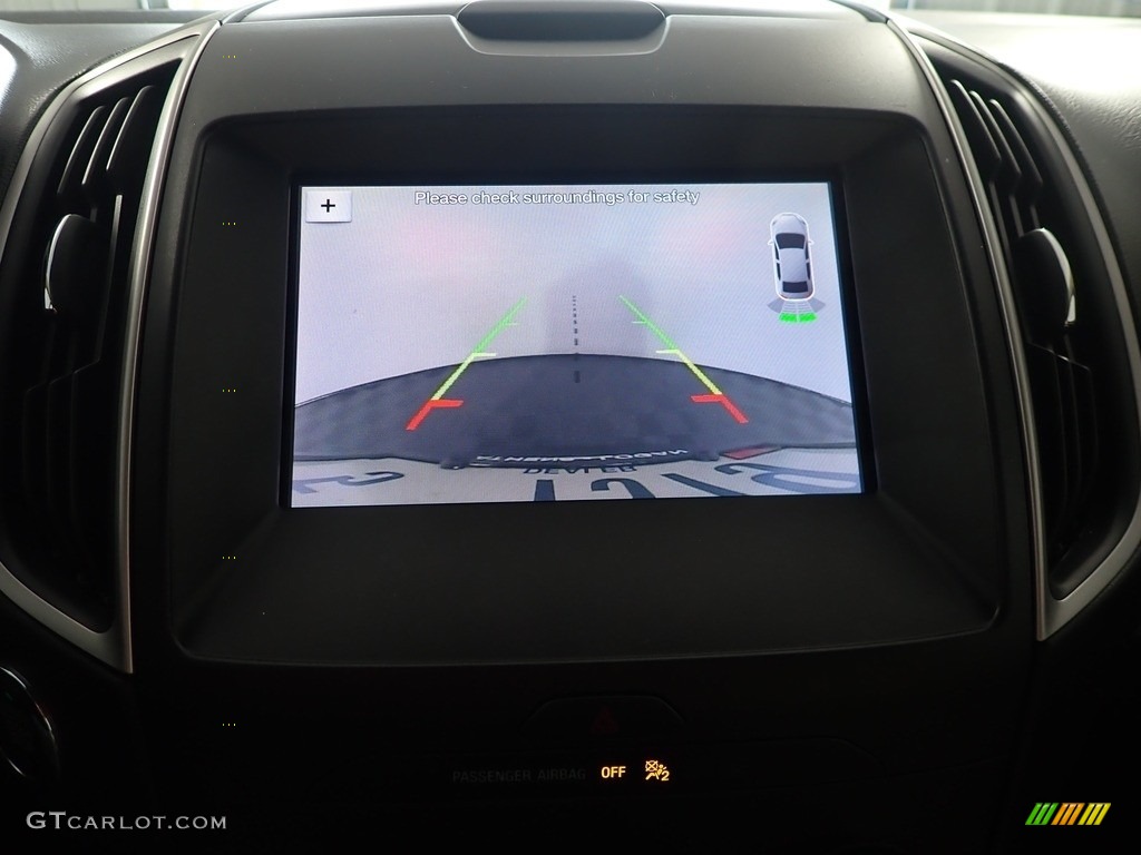 2019 Edge SEL AWD - Oxford White / Dune photo #3