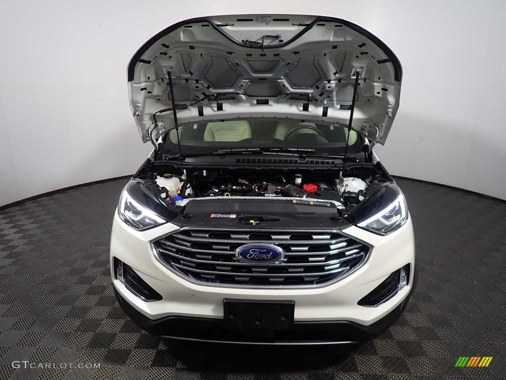 2019 Edge SEL AWD - Oxford White / Dune photo #7