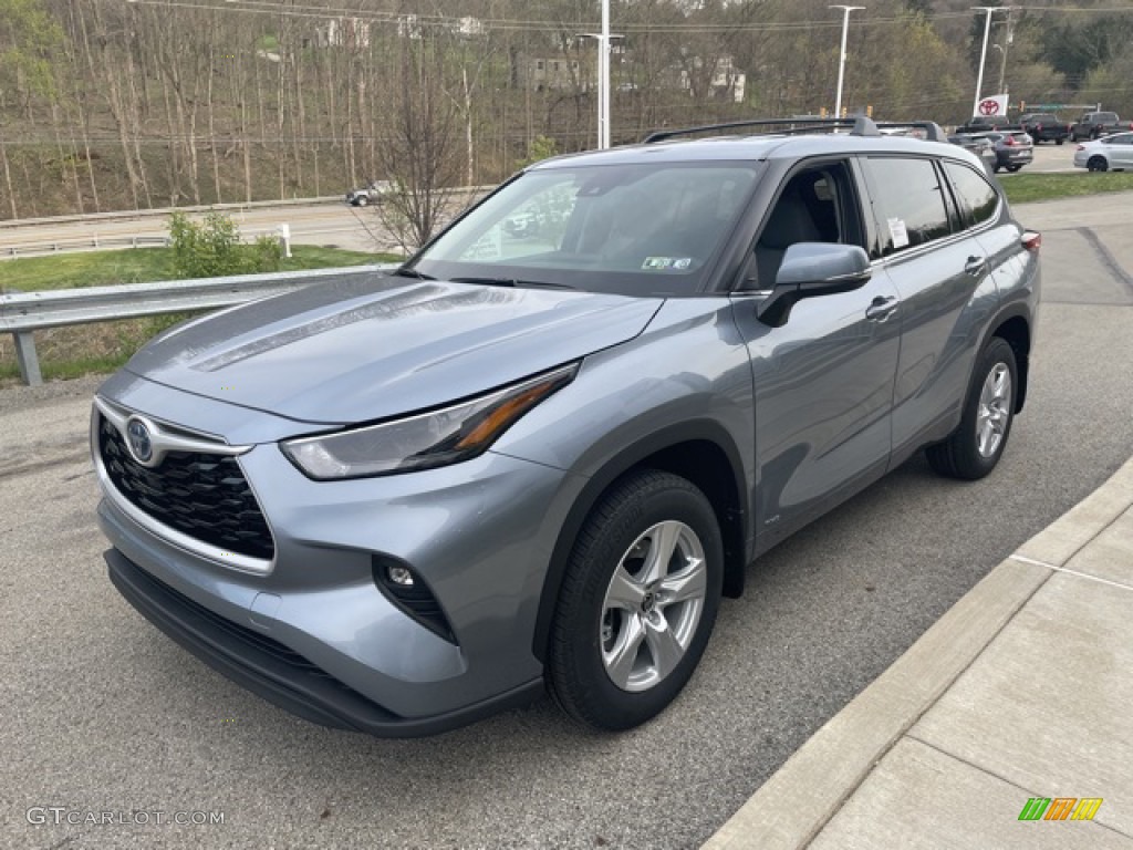 2022 Highlander Hybrid LE AWD - Moondust / Graphite photo #7