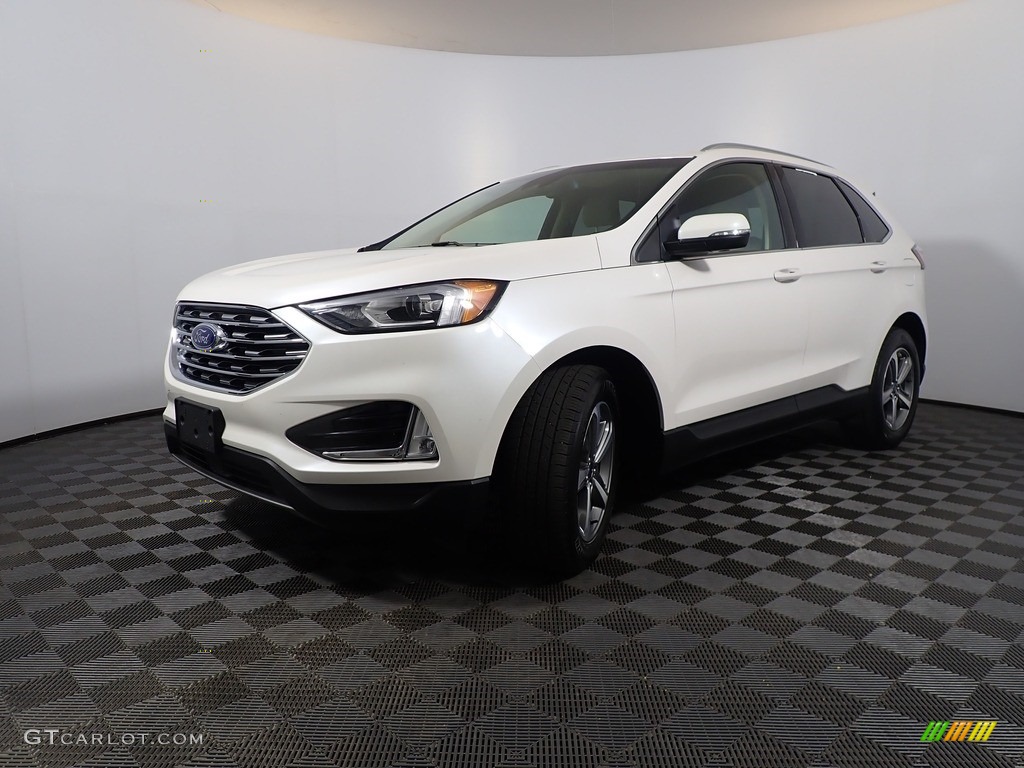 2019 Edge SEL AWD - Oxford White / Dune photo #9