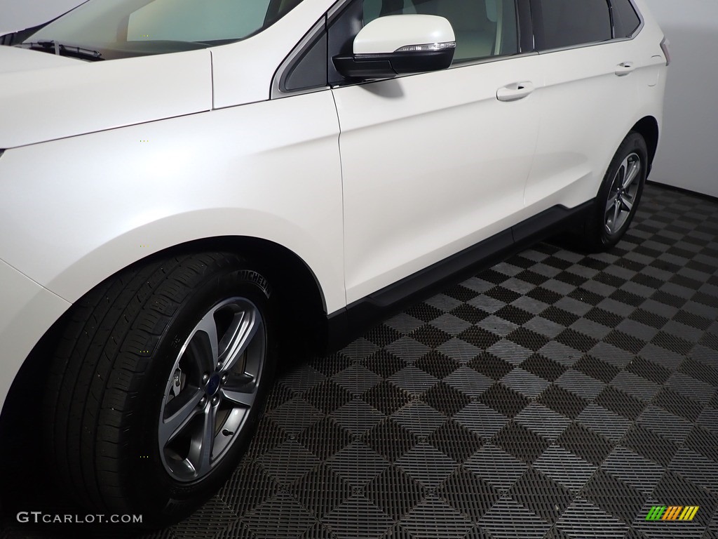 2019 Edge SEL AWD - Oxford White / Dune photo #11