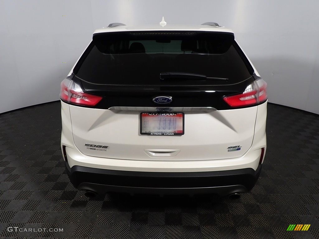 2019 Edge SEL AWD - Oxford White / Dune photo #14