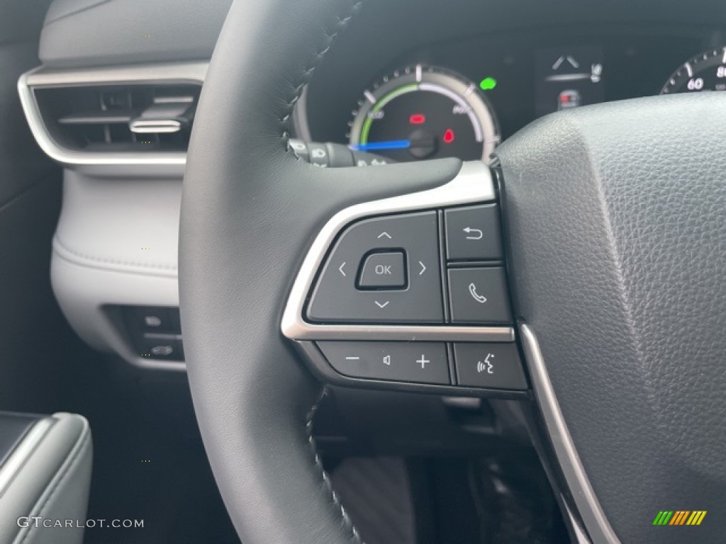 2022 Highlander Hybrid LE AWD - Moondust / Graphite photo #17