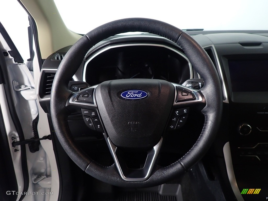 2019 Edge SEL AWD - Oxford White / Dune photo #30