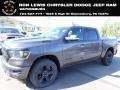 Granite Crystal Metallic 2022 Ram 1500 Big Horn Night Edition Crew Cab 4x4