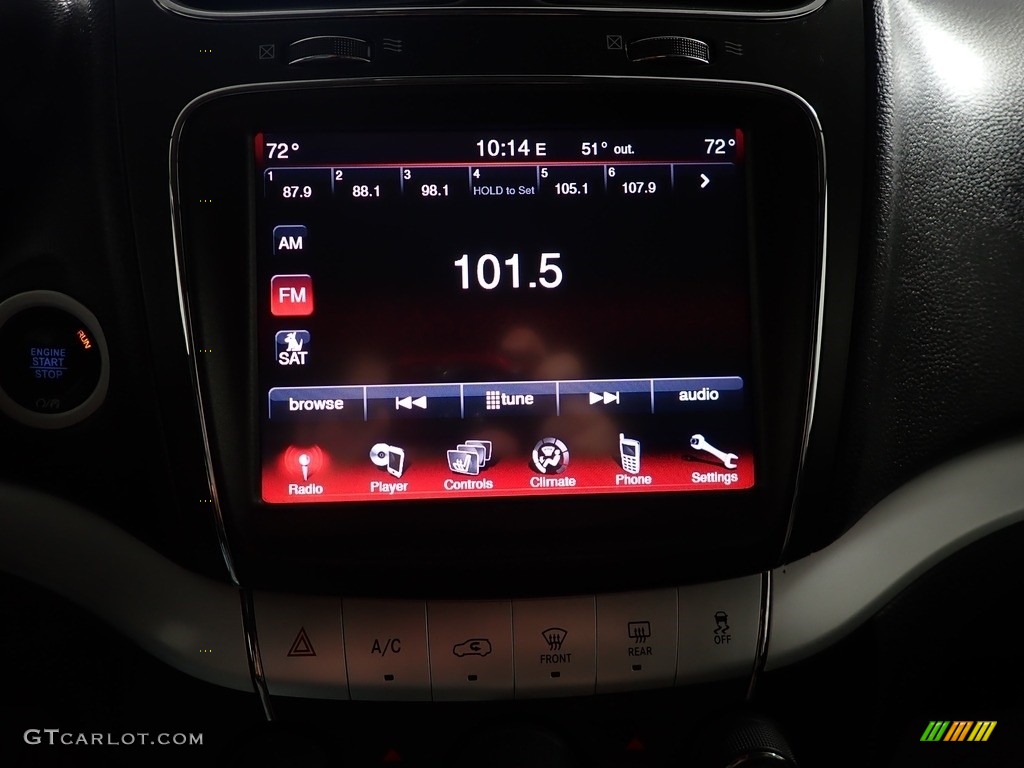 2018 Dodge Journey GT AWD Audio System Photo #144177436
